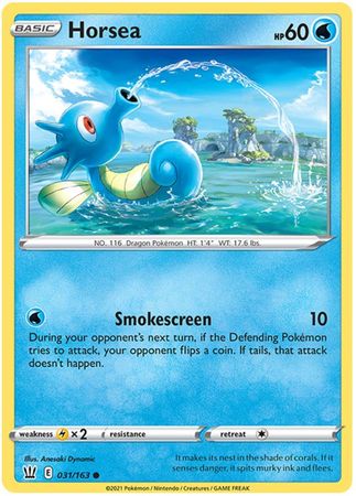 Horsea 031/163-Kantocards