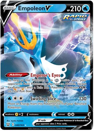 Empoleon V 040/163-Kantocards