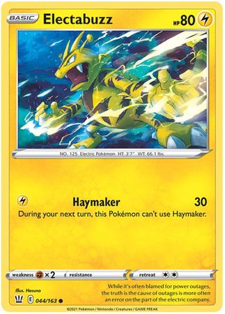 Electabuzz 044/163-Kantocards