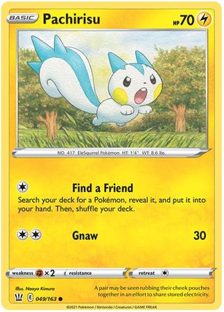 Pachirisu 049/163-Kantocards