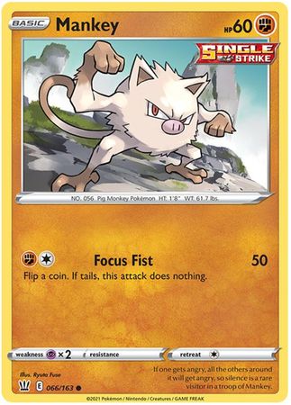 Mankey 066/163-Kantocards