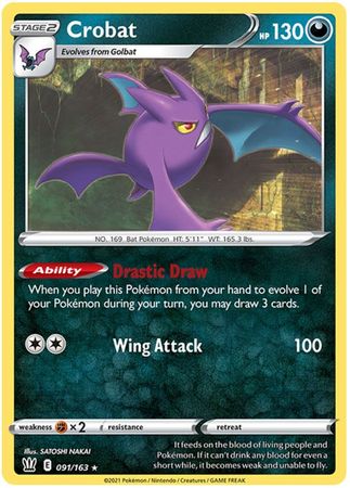 Crobat 091/163 - Holo-Kantocards