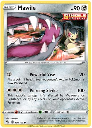 Mawile 100/163-Kantocards