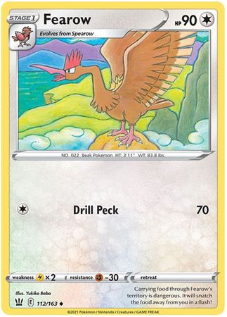 Fearow 112/163-Kantocards