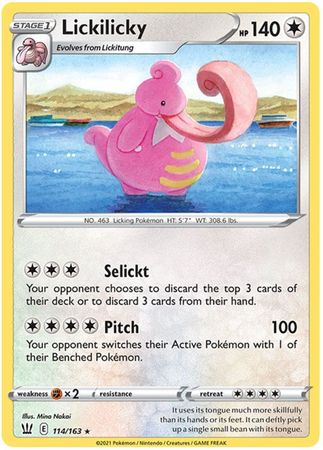 Lickilicky 114/163-Kantocards