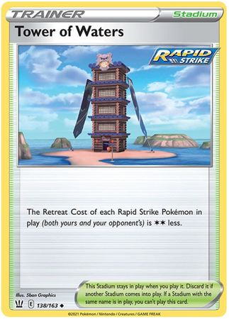 Tower of Waters 138/163-Kantocards