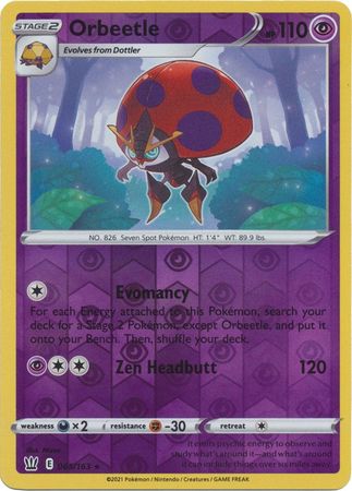 Orbeetle 065/163 Reverse Holo-Kantocards
