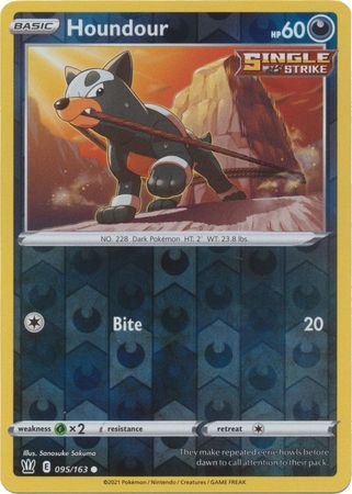 Houndour 095/163 Reverse Holo-Kantocards