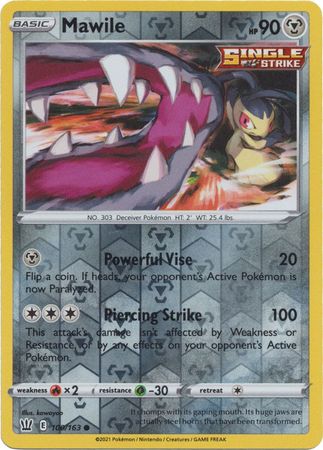Mawile 100/163 Reverse Holo-Kantocards