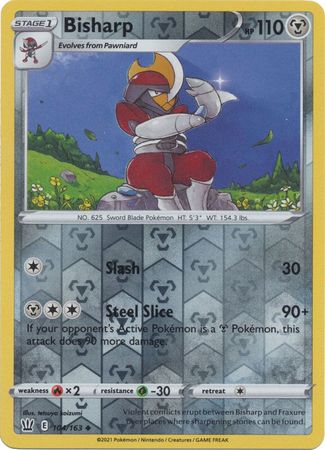 Bisharp 104/163 Reverse Holo-Kantocards