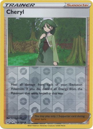 Cheryl 123/163 Reverse Holo-Kantocards