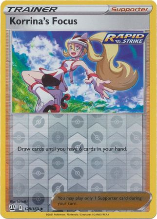Korrina's Focus 128/163 Reverse Holo-Kantocards