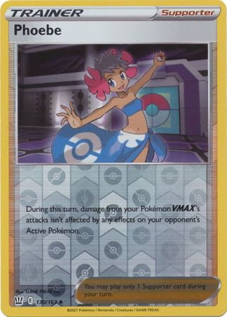 Phoebe 130/163 Reverse Holo-Kantocards