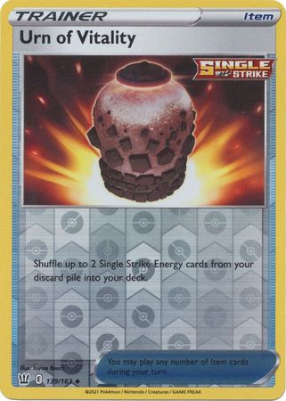 Urn of Vitality 139/163 Reverse Holo-Kantocards
