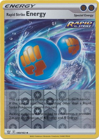 Rapid Strike Energy 140/163 Reverse Holo-Kantocards