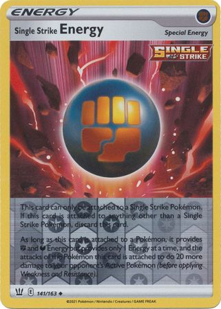 Single Strike Energy 141/163 Reverse Holo-Kantocards