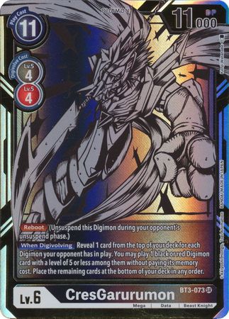 CresGarurumon BT3-073 Arte Alterno-Kantocards