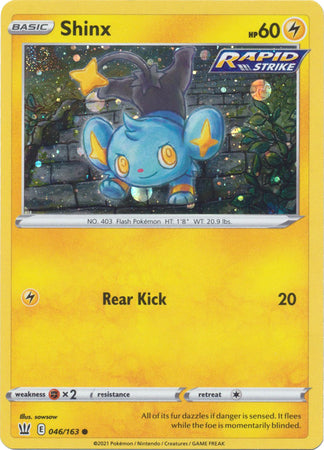 Shinx 046/163 - Holo Promo-Kantocards