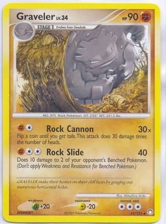 Graveler 51/123-Kantocards