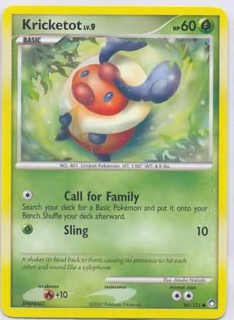 Kricketot 86/123-Kantocards