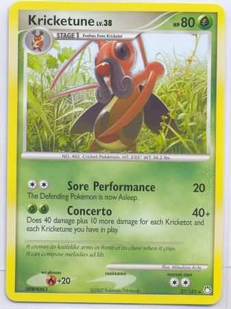 Kricketune 27/126-Kantocards