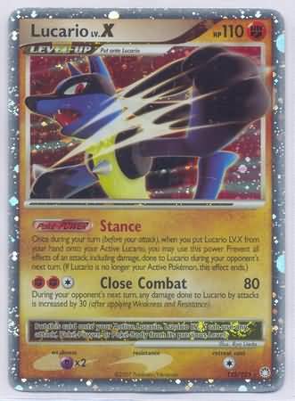 Lucario LV.X 122/123-Kantocards