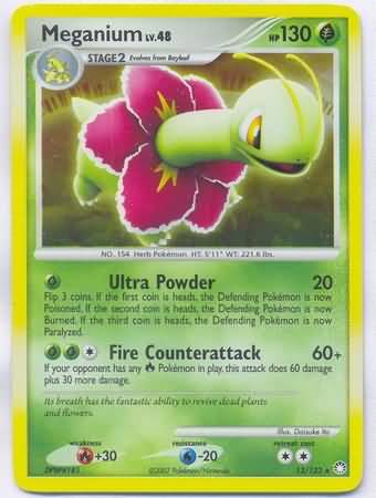 Meganium 13/123-Kantocards
