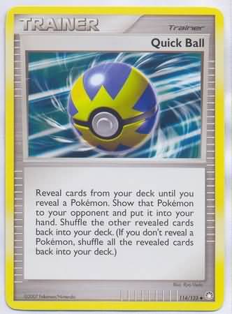 Quick Ball 114/123-Kantocards