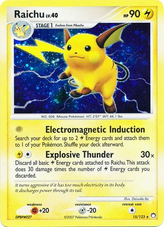 Raichu 15/123-Kantocards
