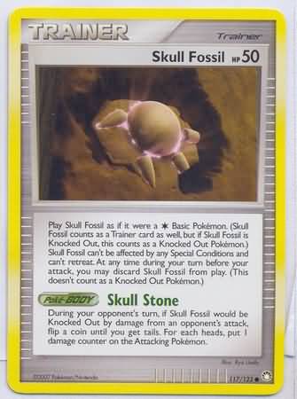 Skull Fossil 117/123-Kantocards