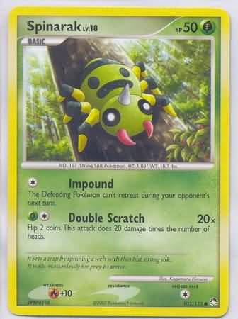 Spinarak 103/123-Kantocards