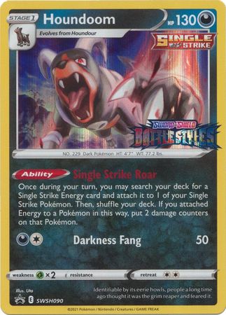 Houndoom SWSH090-Kantocards