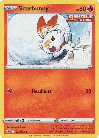 Scorbunny 026/198-Kantocards