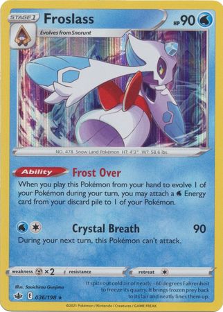 Froslass 036/198 - Holo-Kantocards