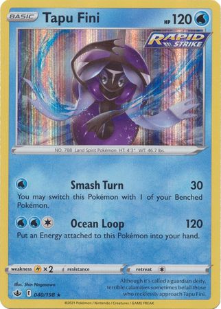 Tapu Fini 040/198 - Holo-Kantocards