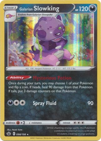 Galarian Slowking 098/198 - Holo-Kantocards
