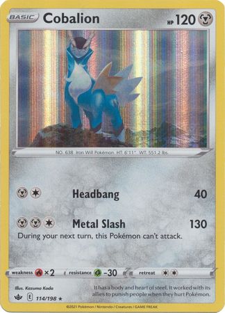 Cobalion 114/198 - Holo-Kantocards