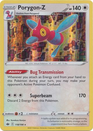 Porygon-Z 118/198 - Holo-Kantocards
