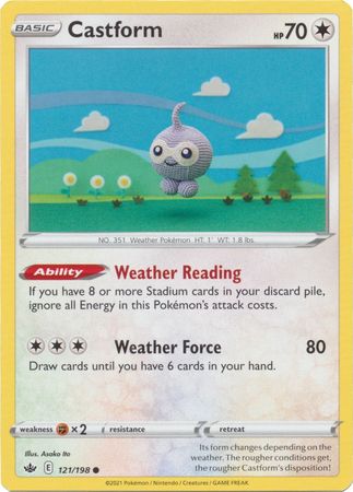 Castform 121/198-Kantocards