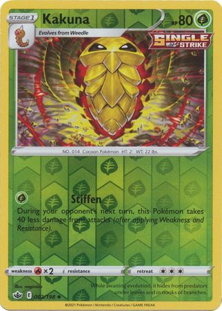 Kakuna 002/198 Reverse Holo-Kantocards