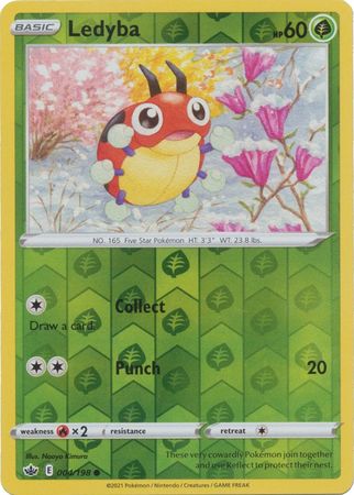 Ledyba 004/198 Reverse Holo-Kantocards