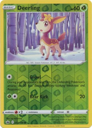 Deerling 011/198 Reverse Holo-Kantocards