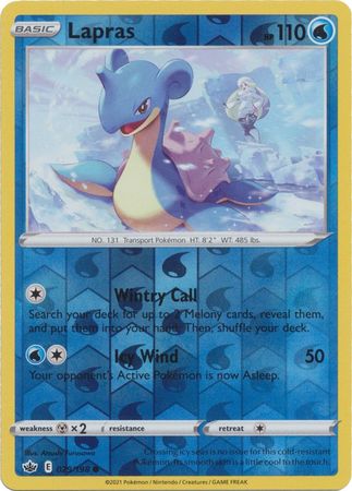 Lapras 029/198 Reverse Holo-Kantocards
