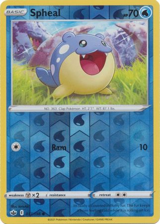 Spheal 037/198 Reverse Holo-Kantocards