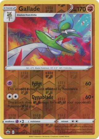 Gallade 081/198 Reverse Holo-Kantocards