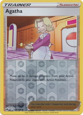 Agatha 129/198 Reverse Holo-Kantocards