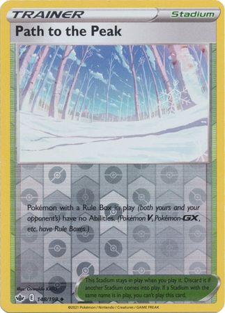 Path to the Peak 148/198 Reverse Holo-Kantocards