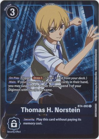 Thomas H. Norstein BT4-093 Box Topper-Kantocards