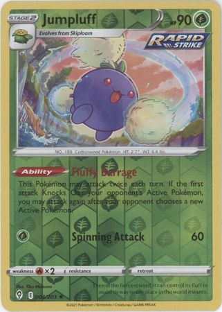 Jumpluff 004/203 Reverse Holo-Kantocards