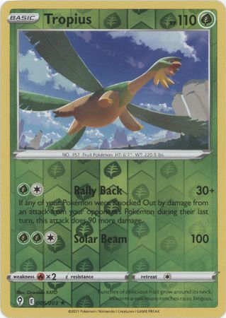 Tropius 006/203 Reverse Holo-Kantocards